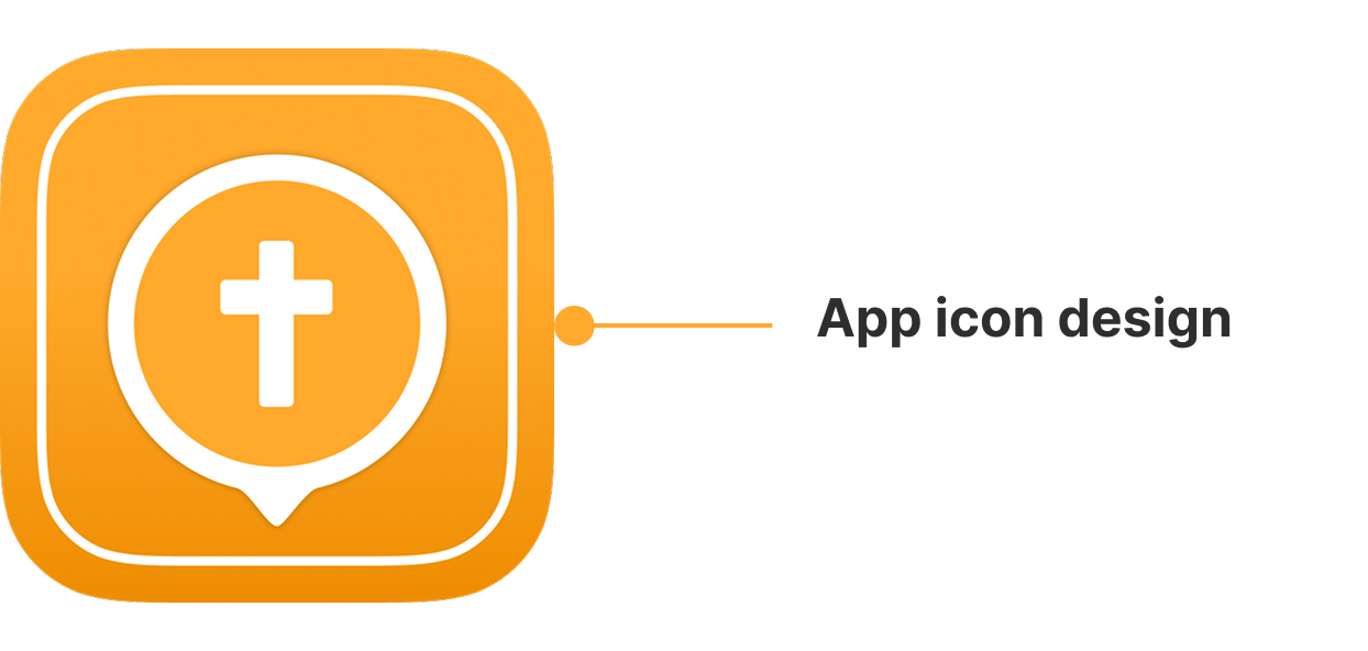 Church finder app icon