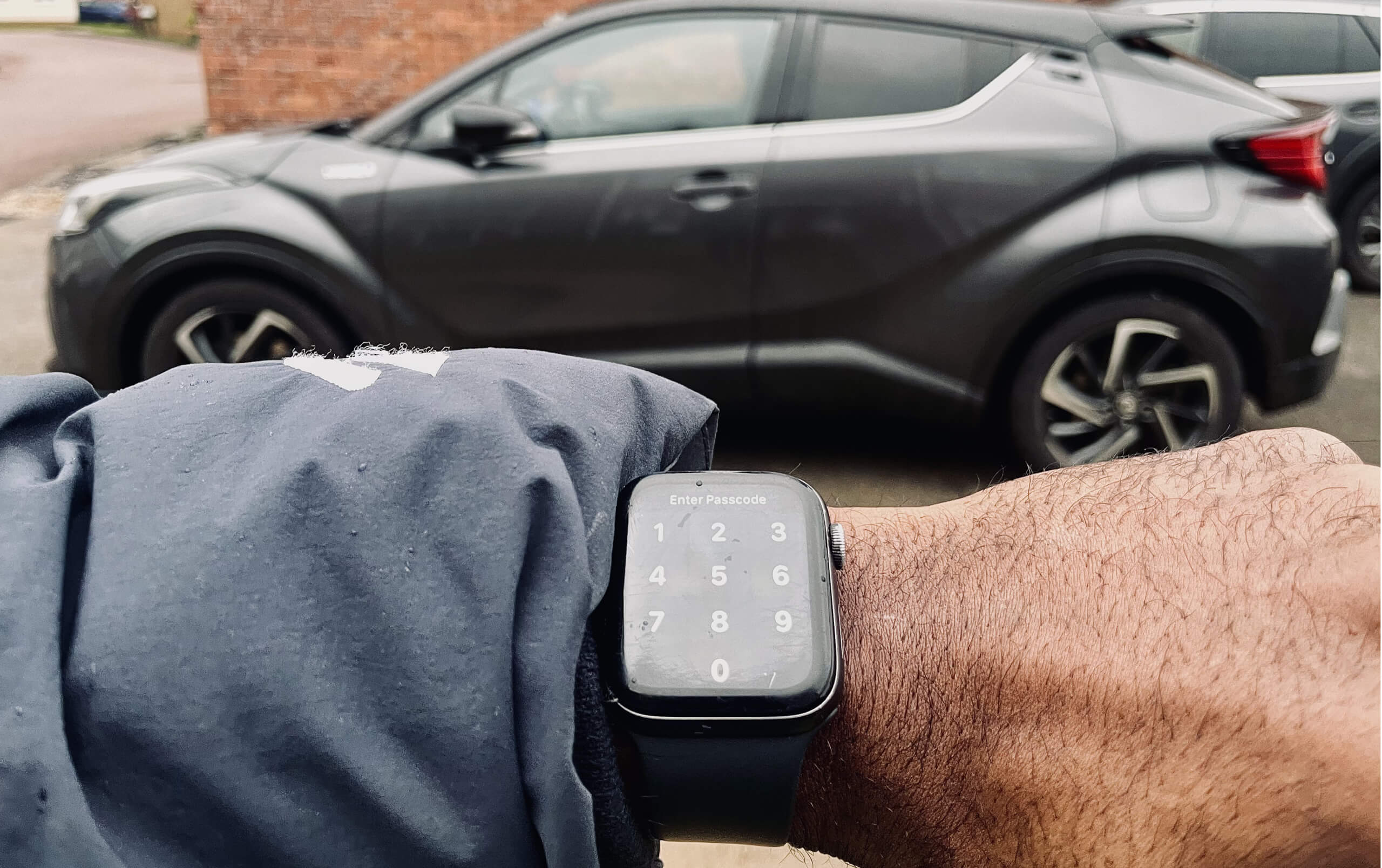 Photo of watch unlock